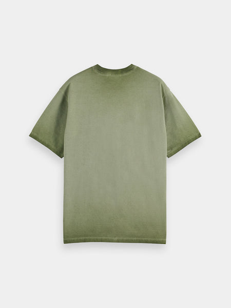 Cold Dyed Inside Out Tee - Army Green