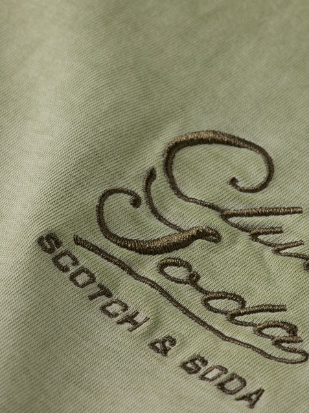 Cold Dyed Inside Out Tee - Army Green