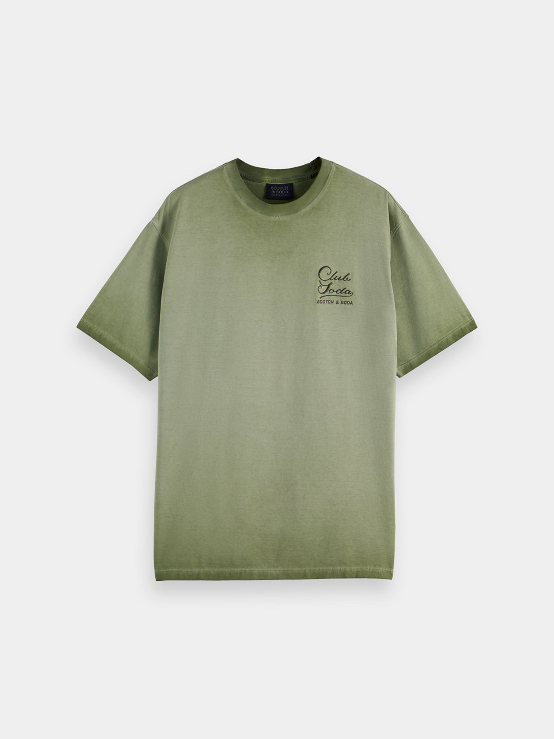 Cold Dyed Inside Out Tee - Army Green