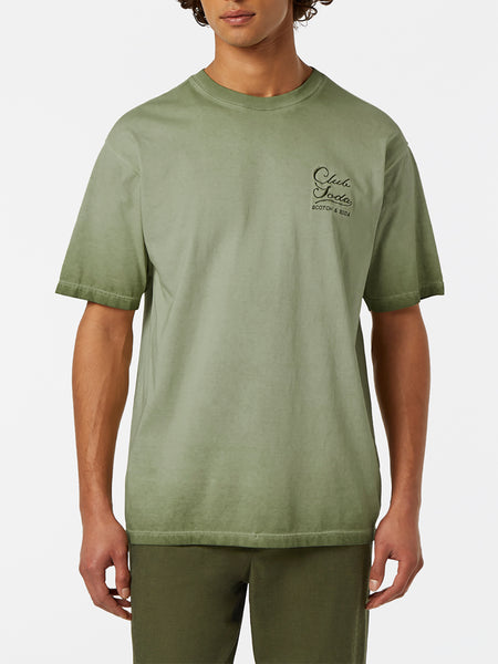 Cold Dyed Inside Out Tee - Army Green