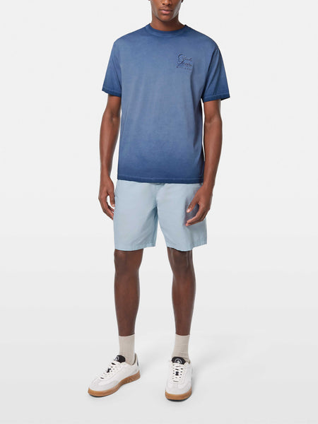 Cold Dyed Inside Out Tee - Atlantic Blue