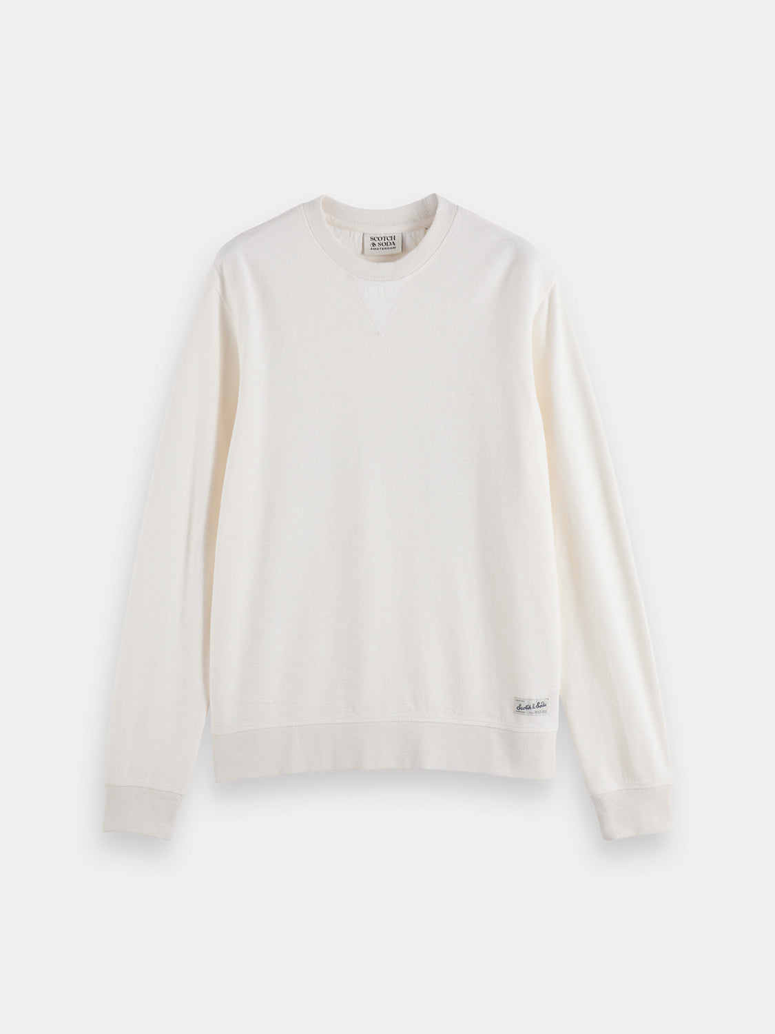 Soft Slub Crewneck Sweat - Off White