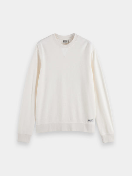 Soft Slub Crewneck Sweat - Off White