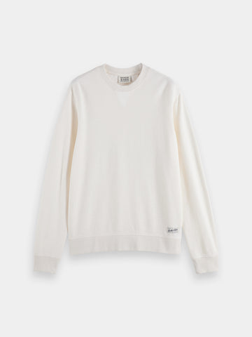 Soft Slub Crewneck Sweat - Off White