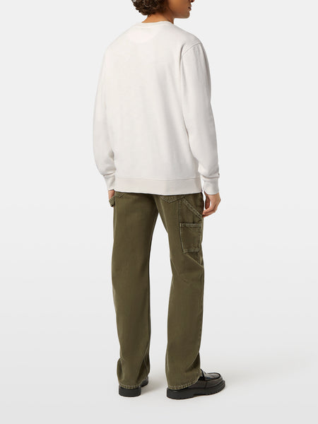 Soft Slub Crewneck Sweat - Off White