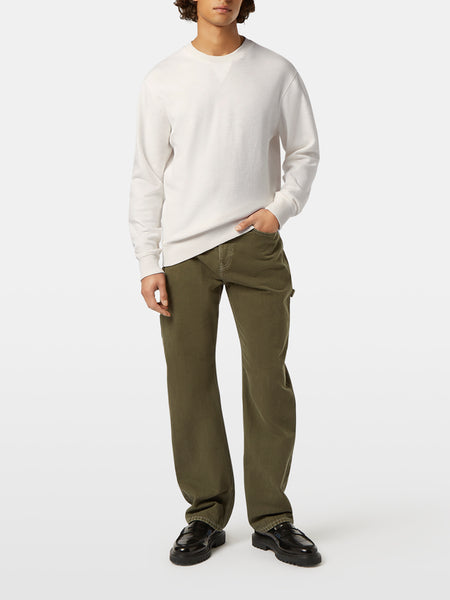 Soft Slub Crewneck Sweat - Off White