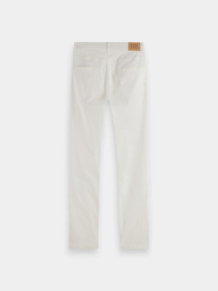 Ralston Regular Slim Off White 5pkt Pant