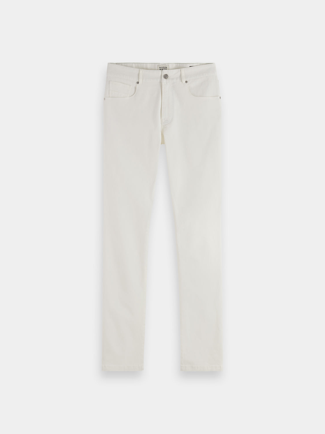 Ralston Regular Slim Off White 5pkt Pant