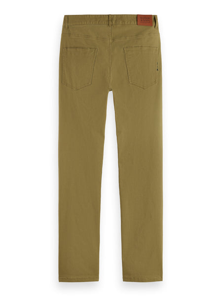 Ralston Slim Fit Chino - Washed Military