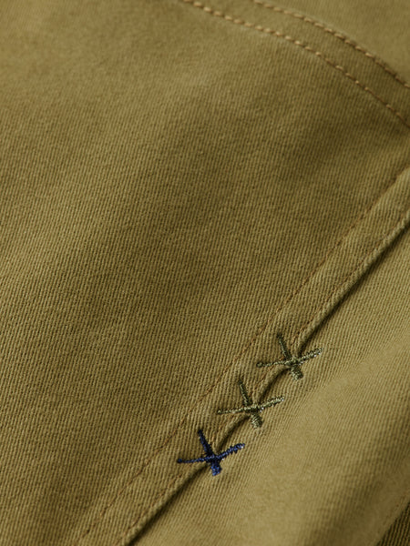 Ralston Slim Fit Chino - Washed Military