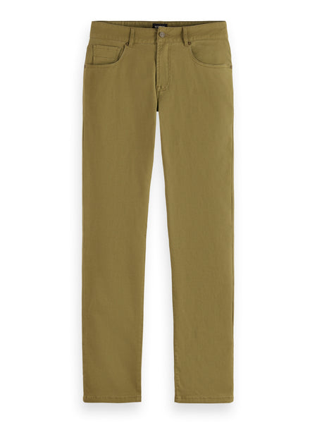 Ralston Slim Fit Chino - Washed Military