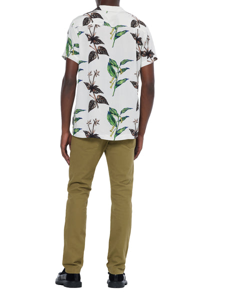 Ralston Slim Fit Chino - Washed Military