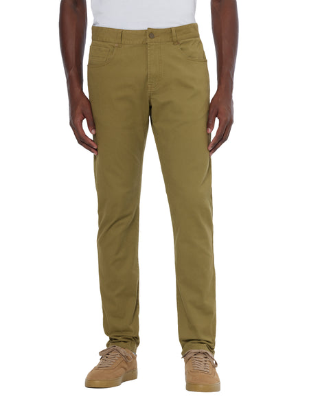 Ralston Slim Fit Chino - Washed Military