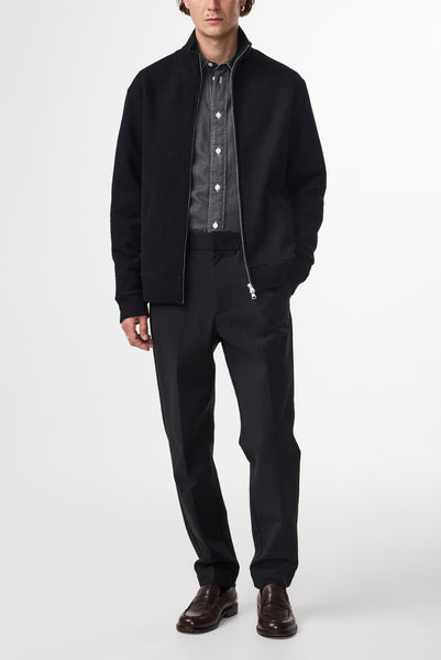 Boiled Full Zip - Black