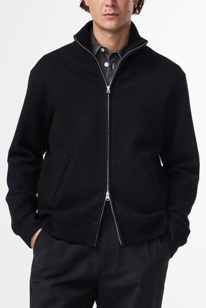 Boiled Full Zip - Black