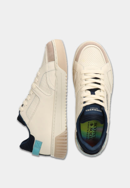New Cup - White Blue Sneaker