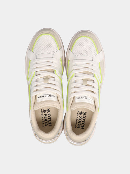 New Cup Sneaker - Beige / White