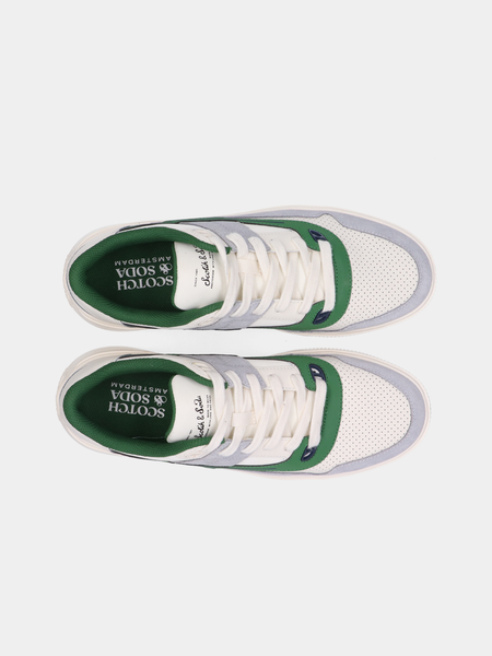 Coleman Sneakers_White/Grey/Green