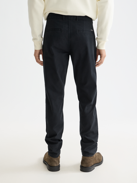 Mott Slim Fit Chinos - Black