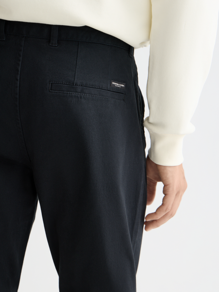 Mott Slim Fit Chinos - Black
