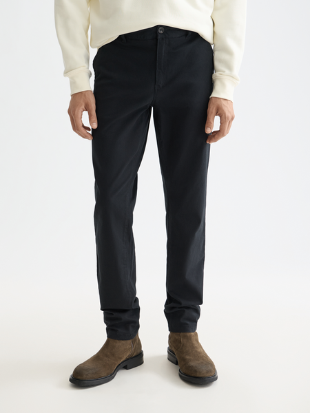 Mott Slim Fit Chinos - Black