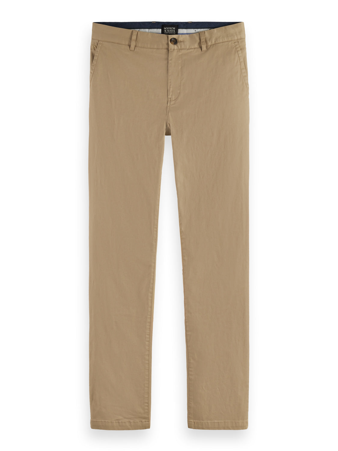 ESSENTIALS - Stuart Regular Slim Fit Chino - Sand