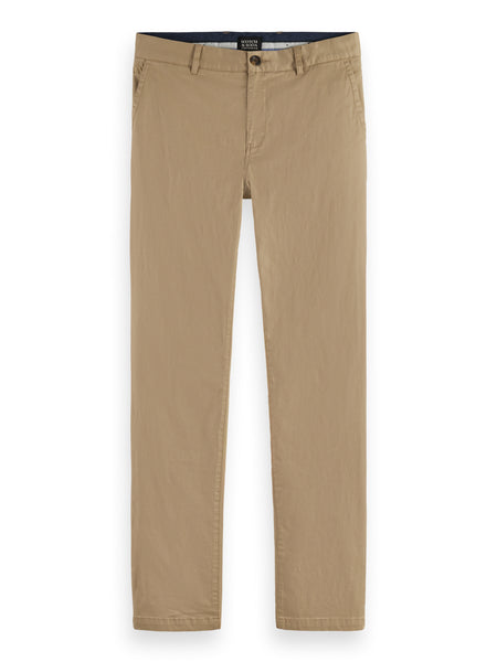 ESSENTIALS - Stuart Regular Slim Fit Chino - Sand
