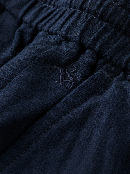 Fave Cotton-Linen Shorts - Navy