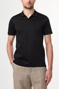 Paul Short Sleeve Polo - Black