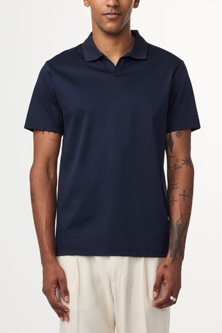 Paul Short Sleeve Polo - Navy