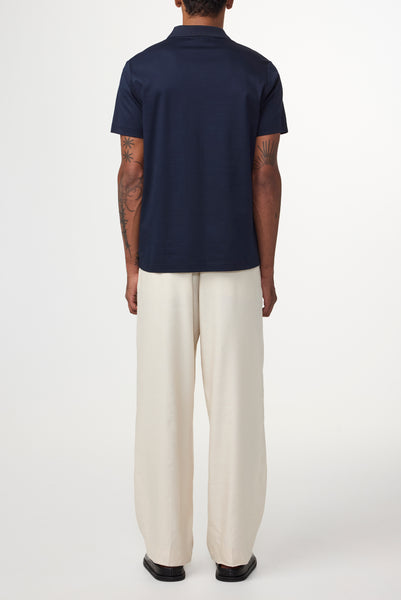 Paul Short Sleeve Polo - Navy