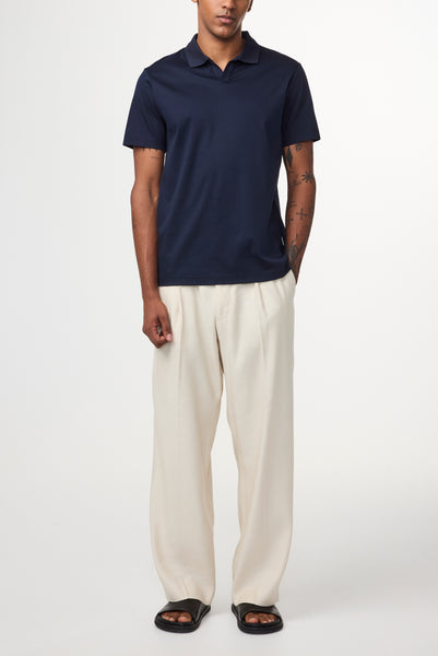 Paul Short Sleeve Polo - Navy