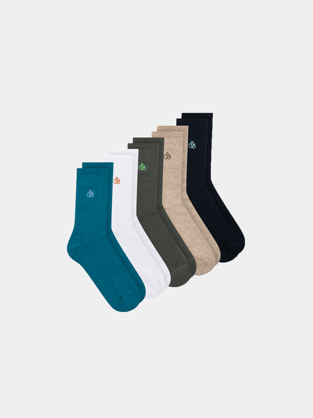 Medium Green 5pk Box Set Sox