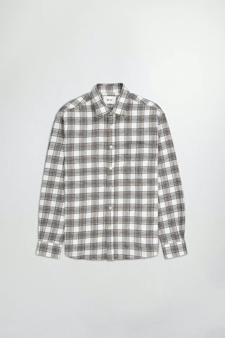 5465 Deon Creme Check Shirt